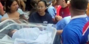 Incêndio atinge hospital e bebês são retirados às pressas