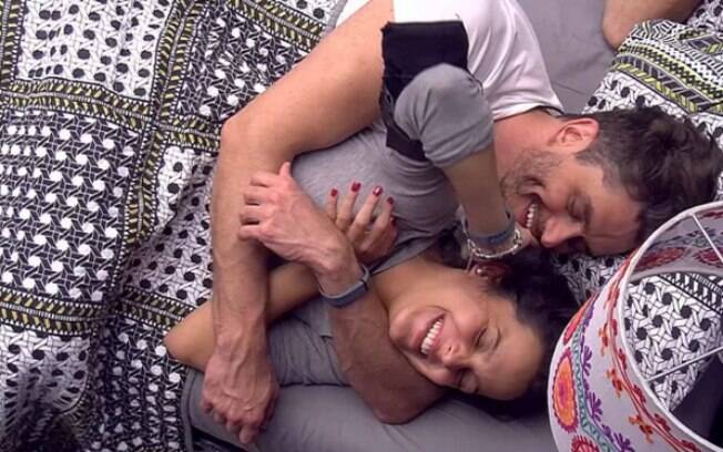 Marcos e Emilly juntos no BBB 17