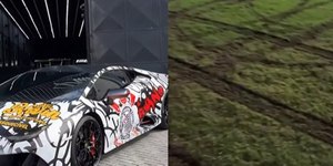 Carro de Ryan SP que danificou gramado de estádio vale R$ 3 mi
