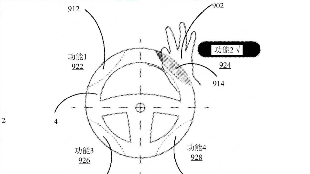 Futuro volante da Huawei suportaria comandos no aro e não no centro como é comum
