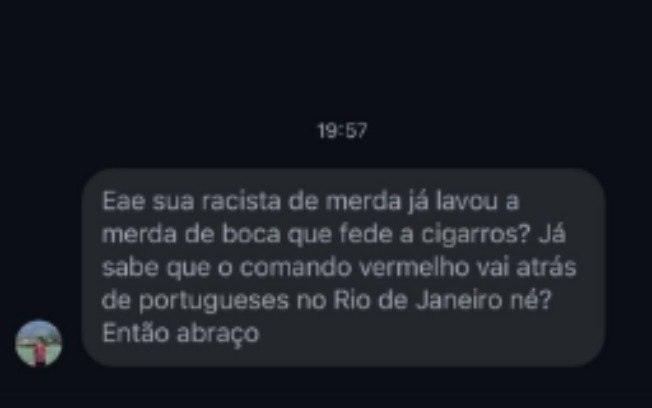 Designer do Benfica recebe mensagem intimidadora nas redes sociais Designer do Benfica recebe mensagem intimidadora nas redes sociais