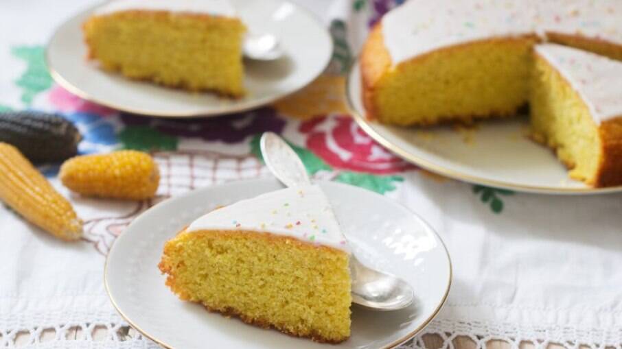 Bolo de Fubá Vegano - Receita