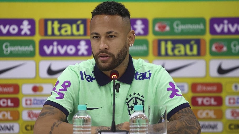 Neymar estará na Vila Belmiro para clássico entre Santos e Corinthians