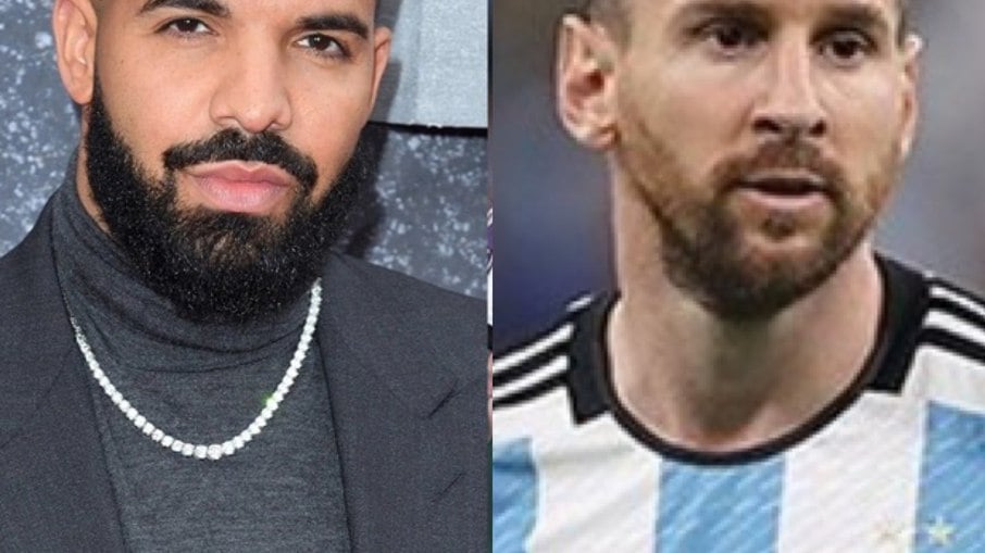Drake perde aposta em Messi