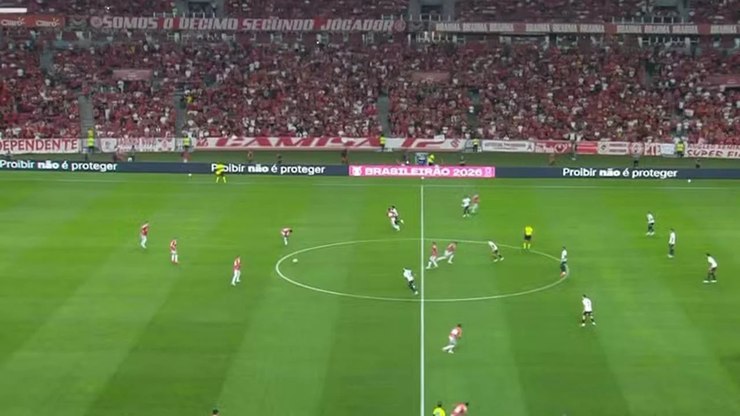 Clubes protestam contra proibição de bets em rodada do Brasileirão