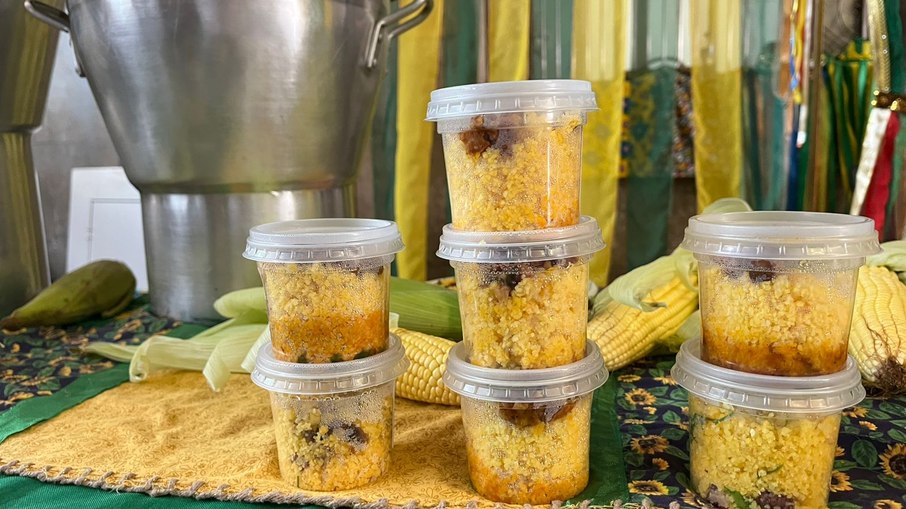 Cuscuz temperado