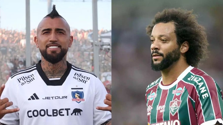 Vidal e Marcelo vão se enfrentar na Libertadores