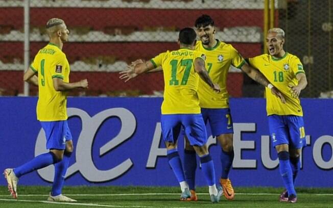 Brasil supera a altitude, goleia a Bolívia e quebra recorde de pontos das Eliminatórias Sul-Americanas