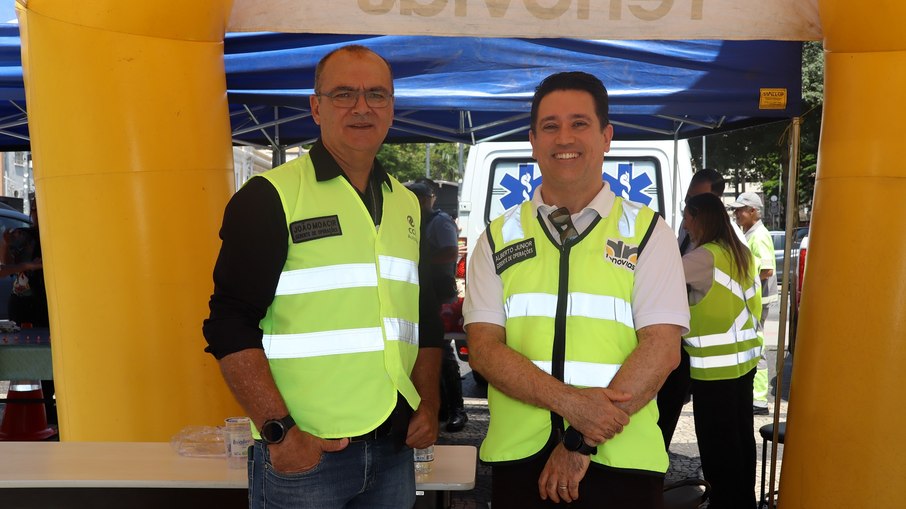 Gerentes de Operações da Motiva-CCR Autoban e Renovias, João Moacir e Alberto Júnior Gerentes de Operações da Motiva-CCR Autoban e Renovias, João Moacir e Alberto Júnior