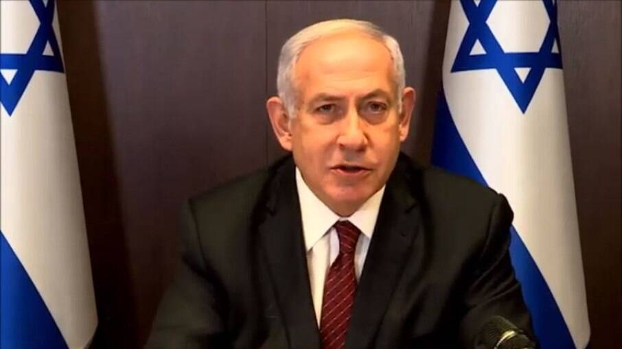 Netanyahu, primeiro ministro de Israel; país é o líder em porcentagem de população vacinada contra a Covid-19