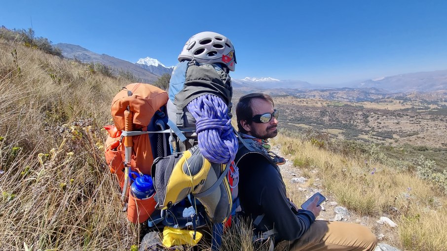 Carregando tudo no Huascarán