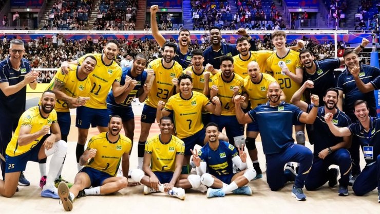 VNL: Brasil bate Argentina e encaminha vaga à fase final