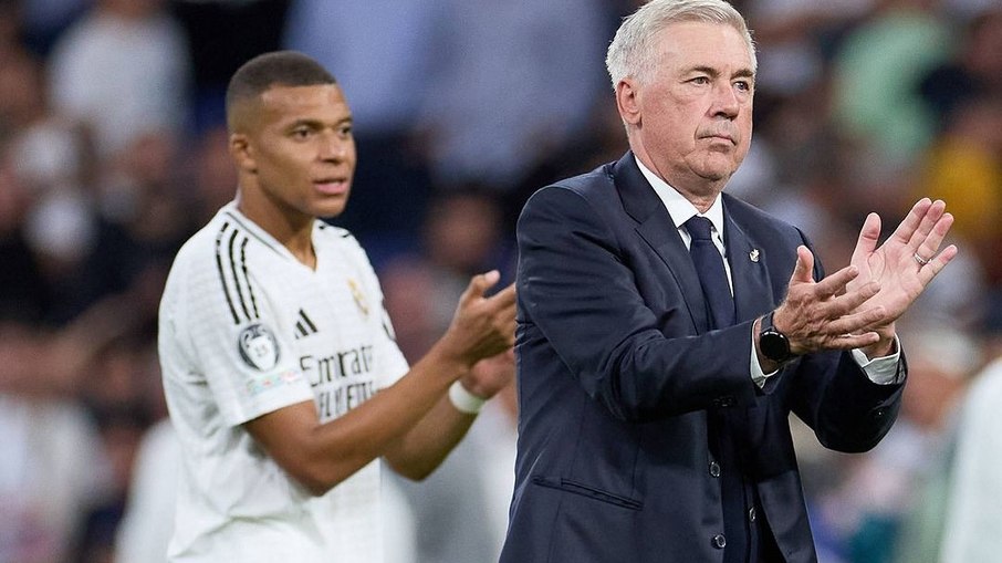 Ancelotti tenta recuperar a boa fase do Real Madrid na temporada 2024/25