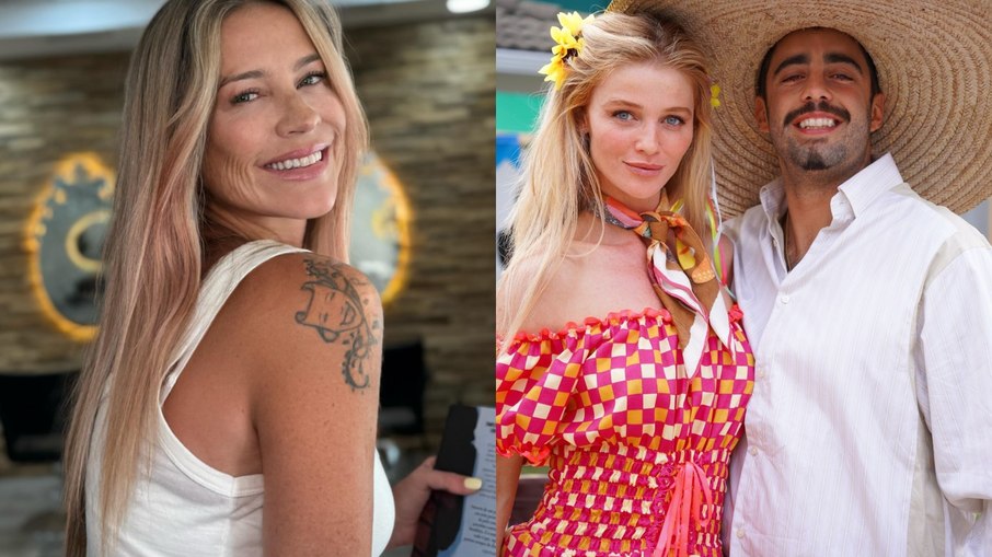 Luana Piovani, Cintia Dicker e Pedro Scooby