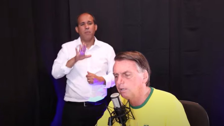 Jair Bolsonaro no podcast neste domingo