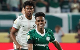Estêvão se despede do Palmeiras sem ser decisivo como Endrick