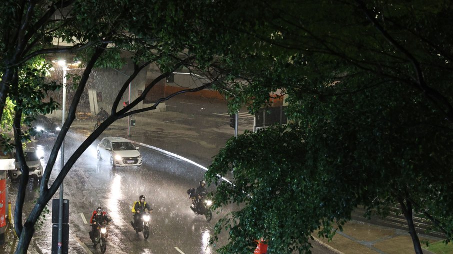 Chuva nas ruas de São Paulo Chuva nas ruas de São Paulo