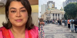 Fãs fazem fila para velório de Preta Gil no Rio de Janeiro