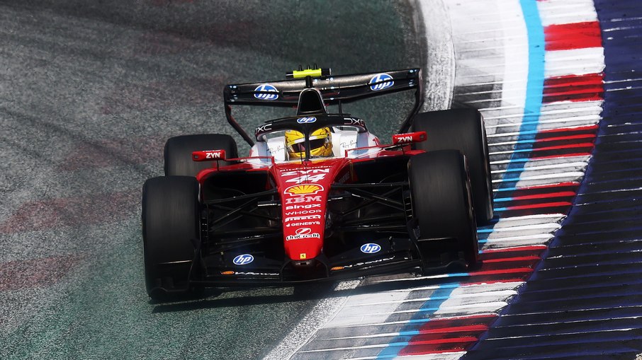 Lewis Hamilton durante o GP da Áustria de Fórmula 1