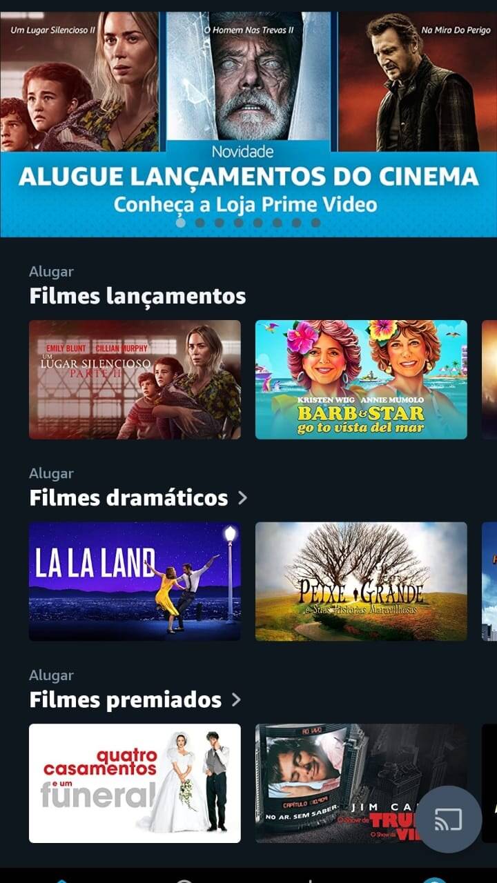 agora vende e aluga filmes no Brasil