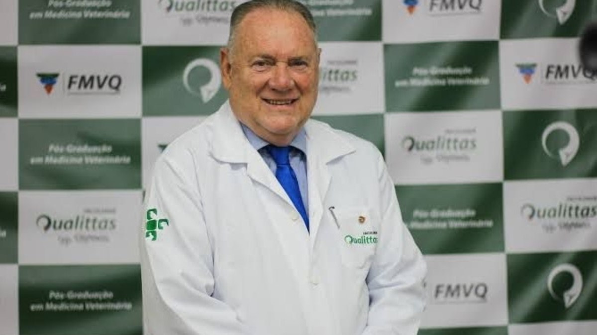 Médico-veterinário Francis Flosi, diretor-geral da Faculdade de Medicina Veterinária Qualittas