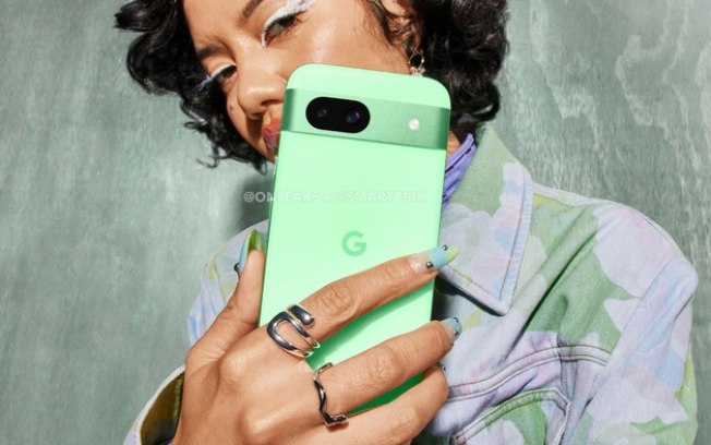 Google Pixel 8a: mais imagens mostram caixa, design e tela de bordas grossas