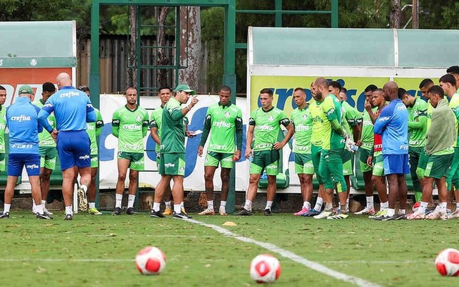 Palmeiras marca treino no Allianz Parque