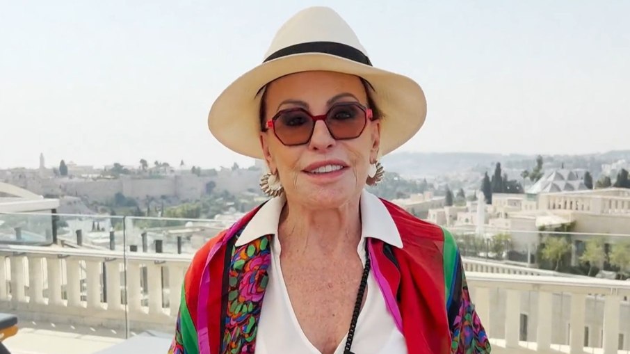 Ana Maria Braga viajou para Israel em férias do 'Mais Você'