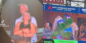 Mascotes de beisebol recriam flagra polêmico em show do Coldplay