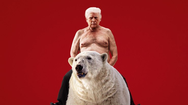 The Economist exibe Trump montado em urso e cita Groenlândia
