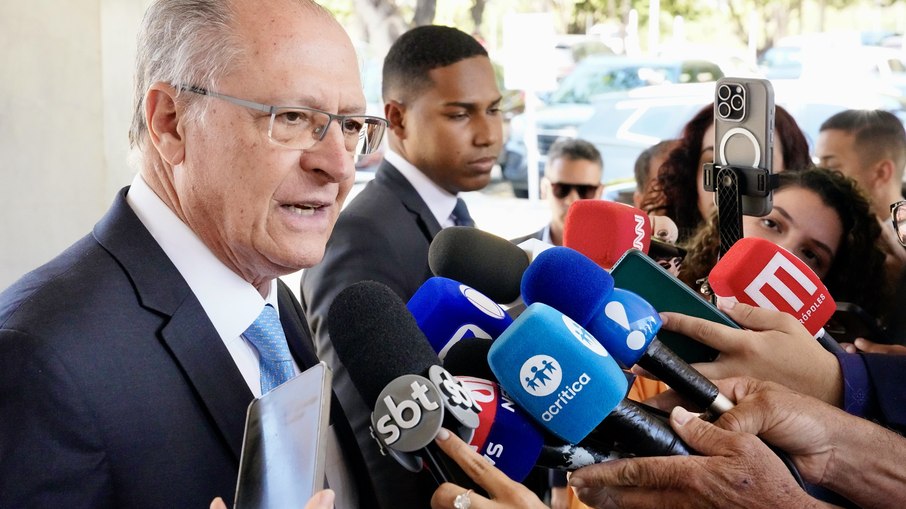 Alckmin demonstrou otimismo sobre negociações com os EUA