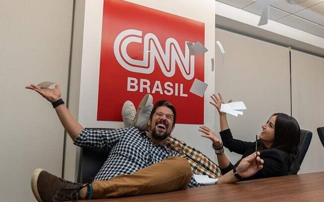 Mari Palma e Phelipe Siani na CNN Brasil