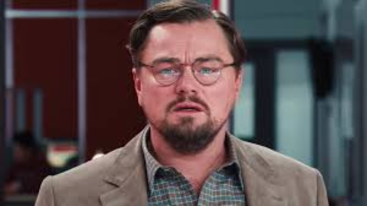 Leonardo DiCaprio em Não Olhe Para Cima
