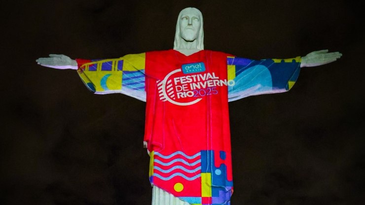 Campanha do Agasalho une Cristo Redentor e Festival Rio