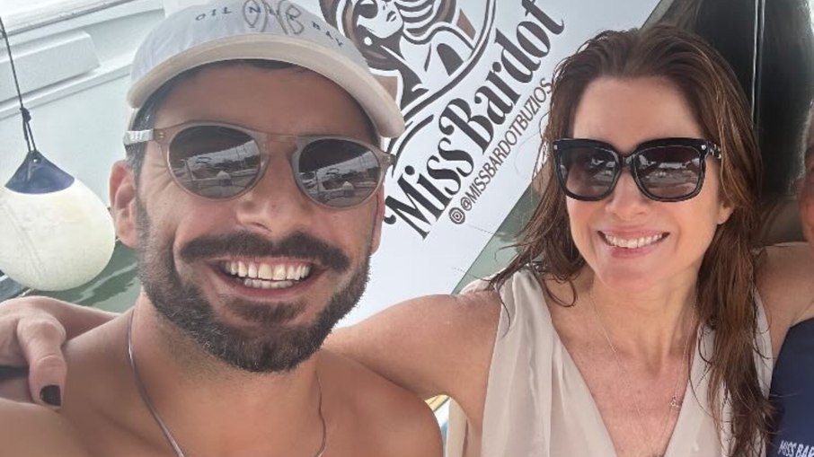 Franclim Mendes e Leticia Spiller Franclim Mendes e Leticia Spiller