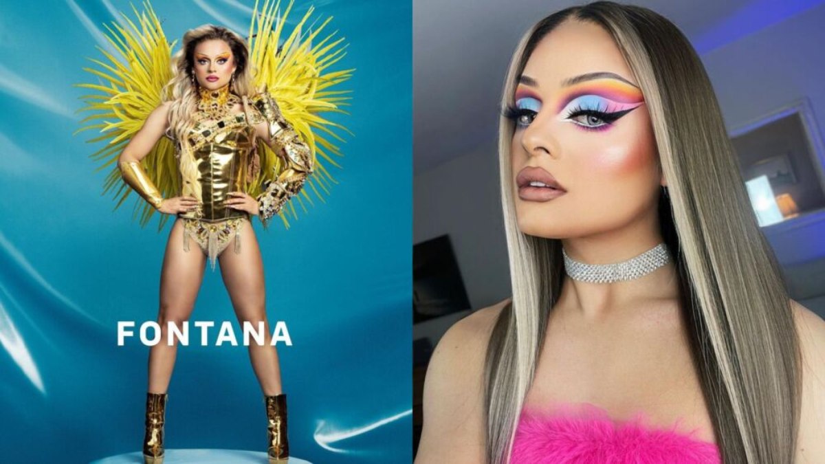 Drag queen brasileira, Fontana, é vítima de xenofobia em reality show da Suécia