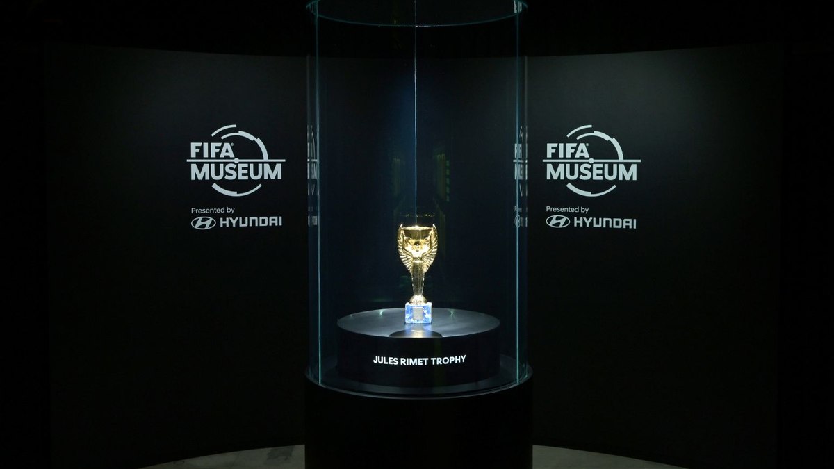 Taça Jules Rimet - Exposição da FIFA Museum