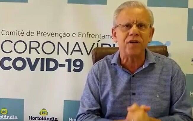 Covid-19: prefeito de Hortolândia é intubado e segue na UTI