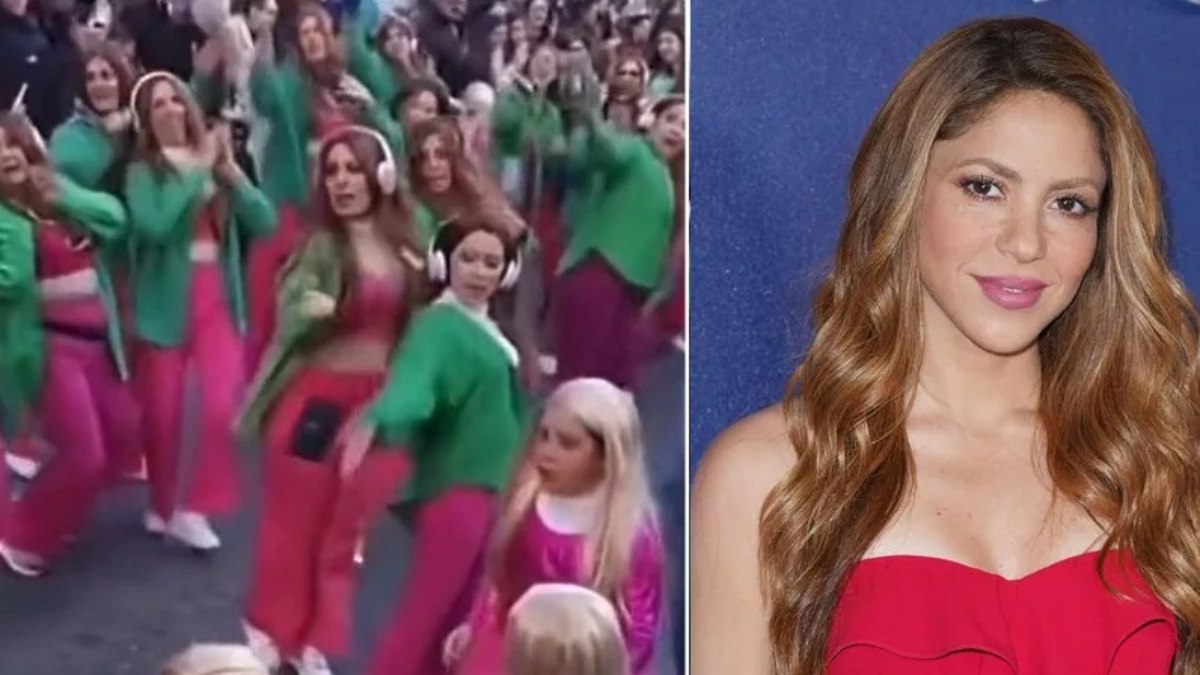 Shakira vira bloco de Carnaval na Catalunha