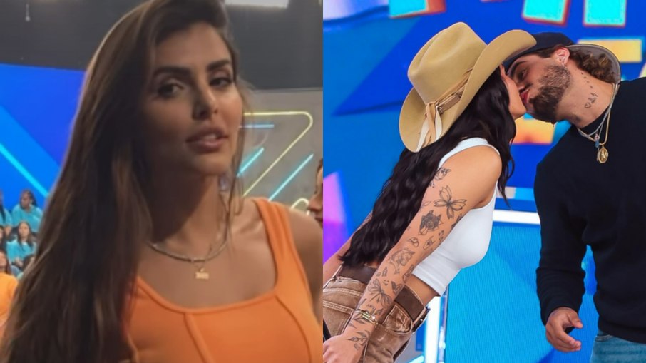 Isabella Arantes vê Zé Felipe e Ana Castela aos beijos Isabella Arantes vê Zé Felipe e Ana Castela aos beijos