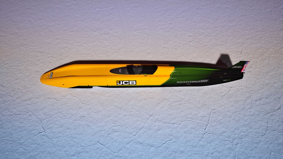 Modelo da JCB usa dois motores a hidrogênio que juntos entregam 1.600 cavalos de potência