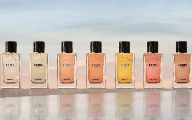 Fendi lança coleção de perfumes