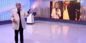 Datena dá bronca ao vivo em equipe: 'Tira isso daí'