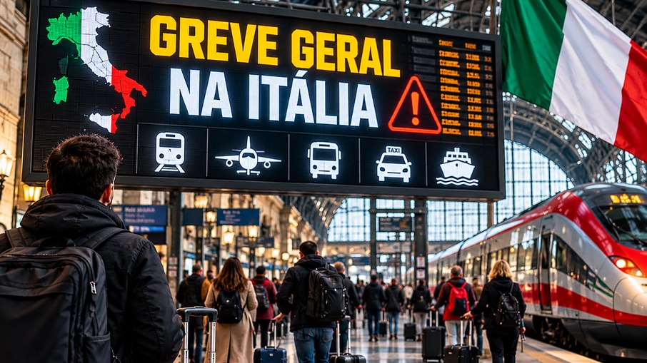 Greve geral na Itália em 30 de outubro pode afetar turismo Greve geral na Itália em 30 de outubro pode afetar turismo