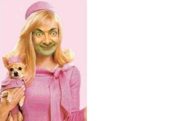 Ninguém escapou das montagens usando a cara do Mr. Bean que a galera da internet fez