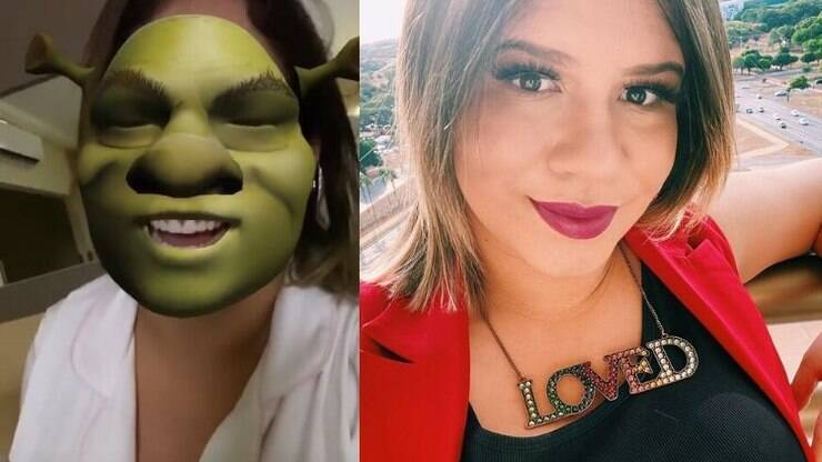 Marília Mendonça se compara a Shrek na reta final da gravidez
