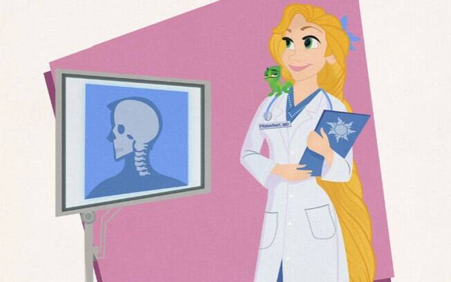 A Rapunzel estudou Medicina e virou uma renomada neurologista
