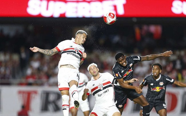 São Paulo tem bom retrospecto contra o RB Bragantino em casa, na década