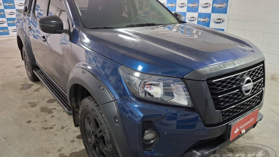 Nissan Frontier CD 2025 tem tabela Fipe de R$ 203.651 e estará disponível em leilão online