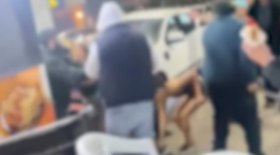 Casal faz ultrapassagem proibida e polícia acha droga, na BR-277